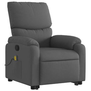 Sillón Reclinable de Masaje Gris Oscuro - Product Image 3
