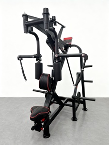 Macchina per esercizi muscolari di <span class=keywords><strong>schiena</strong></span> e braccia con carico a piastre, da seduti, Super Peck Back Trainer, Back Row Machine, per <span class=keywords><strong>palestra</strong></span>, della Fabbrica Dezhou - Product Image 5