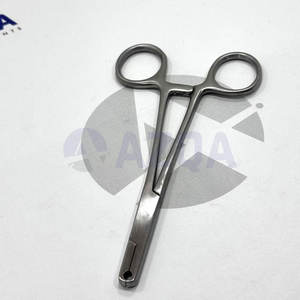 คีมจับเดอร์มอลแองเคอร์สแตนเลส ปลายหยัก 5 มม. 5.5 นิ้ว อุปกรณ์มืออาชีพสำหรับเจาะร่างกาย - Product Image 3