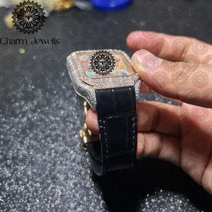 Reloj Cuadrado de Acero Inoxidable de Lujo Charm, 40 mm, Analógico, con Fecha Automática, Correa de Acero Inoxidable, Movimiento Mecánico, para Hombre - Product Image 3