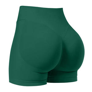 Shorts de course Bermuda pour femmes à séchage rapide avec poche zippée, taille haute, légers, pour le sport - Product Image 6