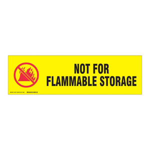 Étiquette adhésive en plastique durable Brady pour le stockage de produits chimiques, finition mate, sécurité en laboratoire et industrielle - Product Image 3