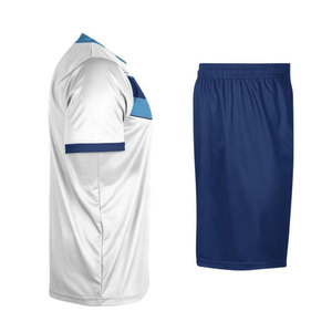 Uniforme de Entrenamiento de Fútbol Sala Transpirable de Manga Corta 100% Poliéster, Jersey Bordado - Product Image 3