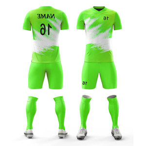 Best Selling Wholesale Football Uniform High Quality Sportswear Plain Color <b>Compression</b> Suits Team Player Name with Numbers - Product Image 4
