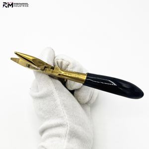 Alicates RMI Shin Black Grip y Shin Gold Plasma Tip, Producto Superior, Alicates y Cortadores Personalizados de Acero Inoxidable - Product Image 6