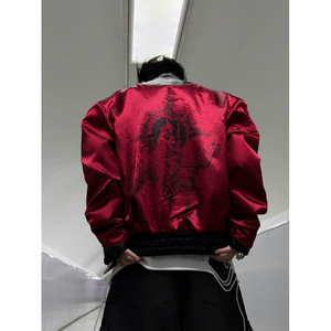 Chaqueta de Motociclista de Cuero Negra para Hombre, Manga Larga, Resistente al Viento, Estilo Invernal, Informal, Cortavientos, a la Moda - Product Image 3