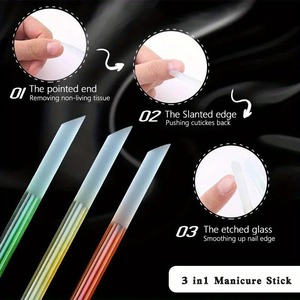 Lima de Uñas de Plástico de Doble Cara, Grano 180, Tamaño Mini 4.09 Pulgadas, Reutilizable, Herramienta de Manicura para Pulir y Cuidado de Uñas, Arte de Uñas - Product Image 6