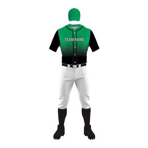Uniforme d'équipe de baseball personnalisé avec tissu 100% polyester de qualité supérieure, impression par sublimation et logo brodé, vente en gros OEM - Product Image 2