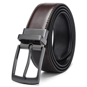 Cinturón de Cuero Casual para Hombre, Edición Premium, con Hebilla de Cuero Vacuno, Logotipo Personalizado, Diseño Resistente a los Arañazos y de Alta Calidad - Product Image 4
