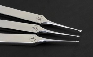 Kit de 3 outils de retrait de couronnes et bridges dentaires Azicon en acier inoxydable – Pinces et élévateurs pour prothèses - Product Image 5