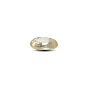 Natural Yellow Sapphire 3.05 Carat Oval Cut Loose Gemstone for Fine Jewelry - Product Image 3