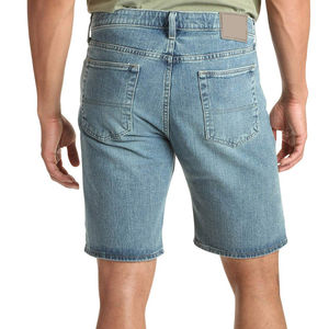 Shorts en jean délavé à imprimé droit, coupe ajustée et confortable, style été, vente en gros, faible MOQ - Product Image 3