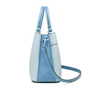 Sacs à main en cuir PU pour femmes, sacs à bandoulière classiques multicolores avec logo métallique personnalisé pour fabricants - Product Image 2