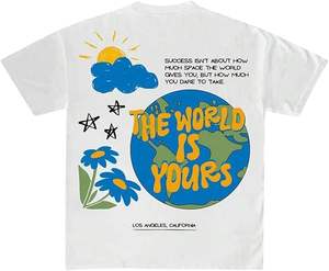 Men's Figure Y2K Graphic Tee <b>Shirt</b> Vintage Short Sleeve Crew Neck Streetwear <b>Novelty</b> 100% Cotton Worsted - Product Image 1