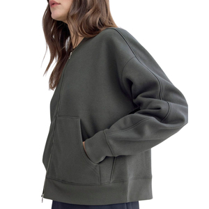 Veste softshell pour femme, doublée polaire, chaude, coupe-vent, résistante à l'eau, respirante, extensible, avec capuche et poches zippées - Product Image 5