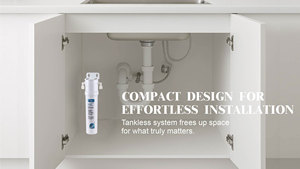 Sistema de Prefiltración de Agua de Una Etapa para Debajo del Fregadero con Cartucho de Cambio Rápido, Medios Personalizados ODM para Uso Doméstico - Product Image 3