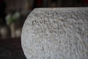 Lavabo en céramique texturé martelé - Product Image 5