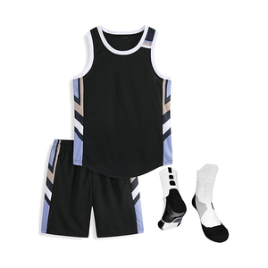 Uniformes de Baloncesto Personalizados de Poliéster para Hombre, Jersey y Pantalones Cortos Transpirables de Secado Rápido, Uniformes de Equipo de Doble Tejido - Product Image 2