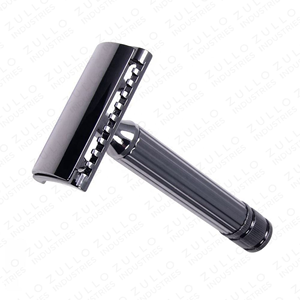 Professional Stainless Steel Triple Blade Safety Razor for <b>Men</b> Reusable Traditional Shaving Razor OEM Private Label - Product Image 2