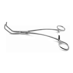 คีมจับแผ่นปิดแผลจมูก Tilley แบบปลายโค้งรูปทรงดาบปลายปืน ทำจากเหล็กกล้าไร้สนิม อุปกรณ์ผ่าตัดหู คอ จมูก สำหรับการถอดแผ่นปิดแผลทางคลินิก - Product Image 4