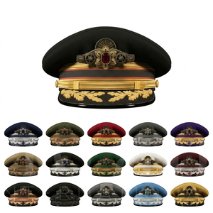 Gorra con Visera Bordada a Mano en 3D, Adorno Dorado Personalizado, Insignia Decorativa, Estilo Clásico Formal, Nuevo Estilo, Ajustable - Product Image 1
