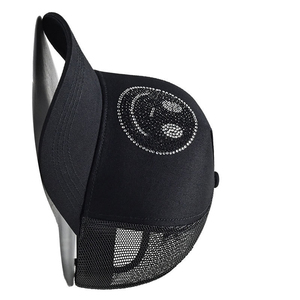 Gorra trucker personalizada de 5 paneles, lisa, de color sólido, para verano, con malla, servicio OEM. - Product Image 2