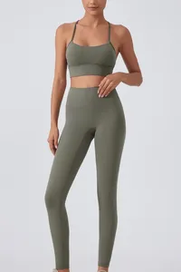 Women's High-Waisted Full-Length Printed Anti-Bacterial <b>Seamless</b> Elastic Waist <b>Leggings</b> Spandex/Polyester for Gym Sport Yoga - Product Image 3