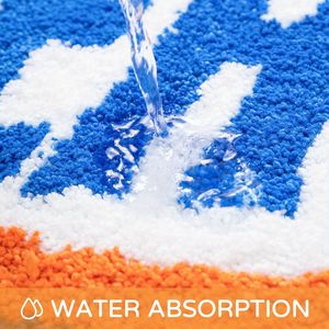 Tappeto in peluche mascotte Florida Gators, morbido, lavabile, antiscivolo, decorazione per dormitorio, tappetino resistente per cameretta bambini, soggiorno, comodino, tappeto simpatico con simbolo della squadra - Product Image 4