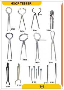 ชุดเครื่องมือสำหรับดูแลกีบม้าแบบมืออาชีพของ Surtechs สำหรับสัตว์ขนาดใหญ่ ทำจากสแตนเลส ใช้ซ้ำได้ - Product Image 5