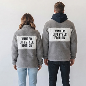 Veste en polaire sherpa de haute qualité, douce et chaude, manteau décontracté unisexe, veste en polaire sherpa tendance, vêtements d'extérieur d'hiver, veste en polaire polaire - Product Image 2