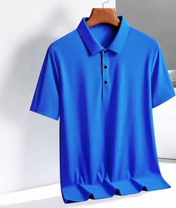 Camiseta de Hombre de Color Sólido, Cuello Redondo, Manga Corta, Corte Regular, Informal, Cómoda para el Día a Día, Prenda Básica Esencial - Product Image 6