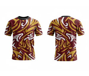 Custom Full Sublimation T-Shirt for Basketball Football and Gym Wear | <b>Men</b> Women Youth Sizes | Lightweight Quick Dry - Product Image 2