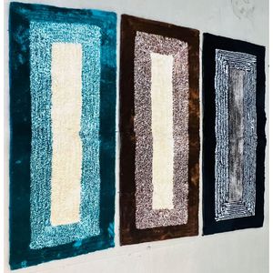 BLAZE RUNNER Alfombra de baño de 22x55 CM, antideslizante, de poliéster suave, de secado rápido, absorbente, para baño, hogar, hotel - Product Image 1