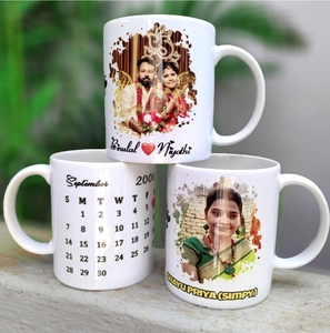 Taza de Café de Cerámica Moderna Blanca, Proveedor de Tazas para Sublimación de 11 oz, Hecha en India - Product Image 2