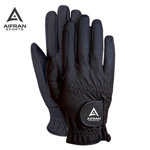 Gants d'équitation professionnels AIFRAN pour femmes, en cuir, avec grip, respirants, antidérapants, logo personnalisé, vente en gros - Product Image 1