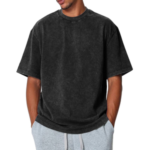Fabricante y Proveedor Global de Camisetas de Algodón Estampadas Oversize con Lavado Ácido Estilo Vintage, Personalizadas OEM ODM, para Moda Urbana Premium - Product Image 6