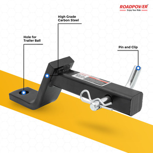Corde de remorquage robuste Roadpower, sangle de récupération durable de 5 m avec boucles renforcées, idéale pour les véhicules tout-terrain, les voitures et les camions - Product Image 6
