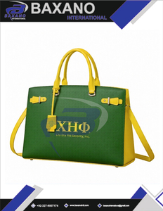 Sac à main pour femme en cuir PU de qualité supérieure Chi Eta Phi CEPhi Sorority, sac à bandoulière pour le travail, sac à main pour ordinateur portable, personnalisable avec n'importe quel logo - Product Image 5