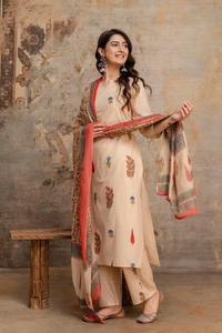 Conjunto de Traje Estampado de Algodón Premium 60x60 para Mujer, Ropa Étnica Exclusiva, Salwar Kameez, Calidad de Exportación - Product Image 1