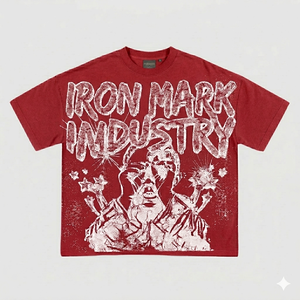 Approvisionnement direct usine – T-shirts graphiques en coton tricoté 100 % pour hommes, style urbain, écologiques et tendance - Product Image 2