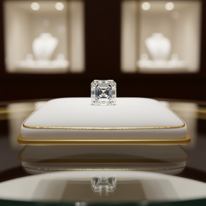 Diamants IGI certifiés 5 ASSCHER VVS2, diamants cultivés neufs - Product Image 3