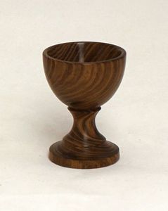 Wooden Wine Glass Handcrafted Olive Wood Drinking Cup Eco Friendly <b>Drinkware</b> for Home Party - Product Image 1