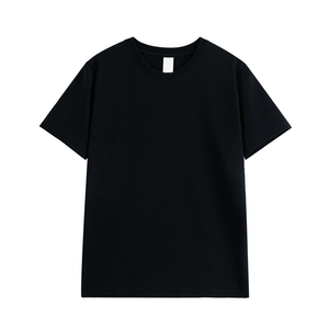 เสื้อยืดผู้ชายสีพื้นสไตล์ญี่ปุ่น ผ้าคอตตอนหวี 220 กรัม แห้งเร็ว ปักโลโก้ตามสั่ง ผลิตในจีน ราคาโรงงานบังกลาเทศ รับผลิตแบบ OEM - Product Image 3