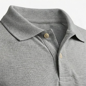 เสื้อโปโลผู้ชายหลากสีสัน ระบายอากาศได้ดี แบบเรียบง่าย รับผลิตตามสั่ง (OEM) ผ้าโพลีเอสเตอร์ 100% พิมพ์ลายแบรนด์ของตัวเอง เสื้อผ้ากีฬา - Product Image 4