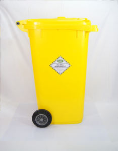 Kit de déversement d'hydrocarbures de 240 litres en bac à roulettes pour plateformes offshore, sites de forage et intervention d'urgence sur les pipelines - Product Image 5