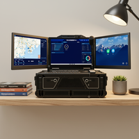Caja de Comando de Emergencia Multifuncional EVAK con Pantalla Múltiple y Computadora Integrada de Guangdong - En Stock