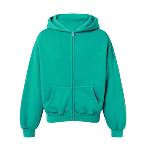 Sweat à capuche de qualité supérieure pour la vente en gros, avec poignets et ourlet côtelés, idéal pour l'entraînement sportif et le quotidien - Product Image 3