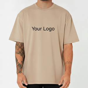 เสื้อยืดคอกลมโอเวอร์ไซส์ผ้าเจอร์ซีย์คอตตอน 100% รุ่นใหม่ปี 2025 คุณภาพสูง ระบายอากาศได้ดี น้ำหนักเบา เหมาะสำหรับใส่ออกกำลังกาย - Product Image 1