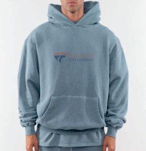 เสื้อฮู้ดดี้สตรีทแวร์หรูหราแบบ OEM ผ้าฟลีซหนา 430 GSM ทรงปกติ สกรีนโลโก้ตามสั่ง ผลิตในอเมริกา สำหรับแบรนด์ต่างๆ - Product Image 3