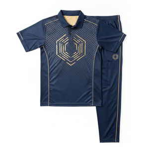 Diseño de uniforme de cricket de élite, ropa de cricket personalizada para equipos, uniforme de sublimación de secado rápido y alto rendimiento. - Product Image 1
